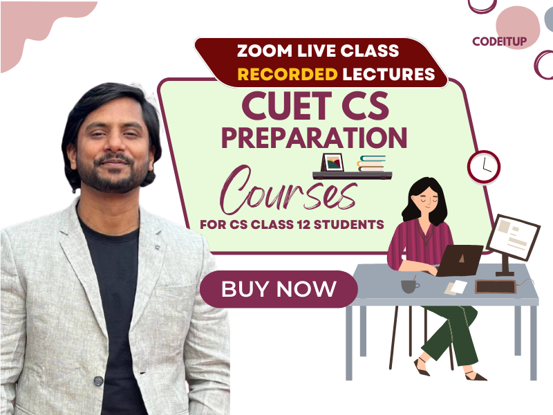 CUET CS PREPARATION For BCA, BscIT, BSC CS, B. Tech Entrance Preparation By Anand Sir